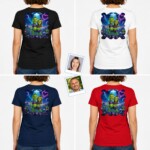 Custom Couples Alien Shirt – Personalized Space Anniversary and Birthday Gift T-shirts for Couple www.customywear.com 9