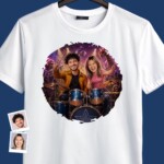 Custom Drummer Couple Shirt – Personalized Music Tee for Drum Enthusiasts Customywear www.customywear.com 3 Custom Drummer Couple Shirt – Personalized Music Tee for Drum Enthusiasts T-shirts for Couple www.customywear.com 3