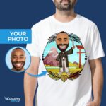 Transform Your Photo into Custom Japanese Man T-Shirt - Personalized Travel Gift-Customywear-Adult shirts