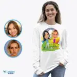 Εξατομικευμένο λεσβιακό πουκάμισο γκολφ: Μετατρέψτε τις φωτογραφίες σε προσαρμοσμένη ενδυμασία γκολφ-Customywear-πουκάμισα για ενήλικες