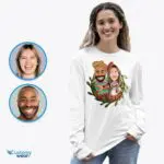 Personalized Mexican Couple Shirts | Custom Mexicana Matching Tees-Customywear-Adult shirts