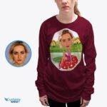 🌿 T-shirt champignon personnalisé - Tee-shirt photo personnalisé pour femmes-Customywear-Chemises adultes
