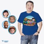 Vytvářejte trvalé vzpomínky s personalizovanými rodinnými tričky pro pikniky v přírodě – Oblečení na míru – Košile pro dospělé