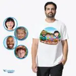 Create Lasting Memories with Personalized Family T-Shirts for Picnics in Nature-Customywear-Adult shirts