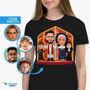 Custom Priest and Nun Family Shirts | Catholic-Christian Gift Axtra - ALL vector shirts - male www.customywear.com