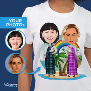 Personalized Custom Scottish Shirt | Lesbian Couples Gift LGBTQ www.customywear.com