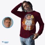 Custom Astronaut Shirt - Personalized Alien Science Tee for Him-Customywear-Adult shirts