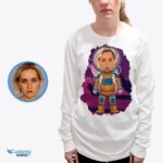 Custom Astronaut Shirt - Personalized Moon Science Tee for Her-Customywear-Adult shirts