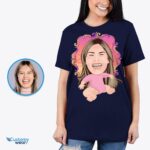 Custom Baby Girl Gift T-Shirt | Personalized Gender Reveal Tee-Customywear-Adult shirts