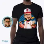 Custom Baseball Shirt | Personalized Baseball Dad Team Tee-Customywear-Adult shirts