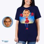 Custom Cheerleader Gifts - Personalized Cheerleader Girl Caricature Shirt-Customywear-Adult shirts
