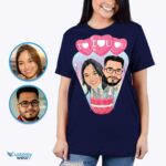 Сорочка для пари Flying Together на замовлення – персоналізована футболка для медового місяця LGBTQ+ Customywear – сорочки для дорослих