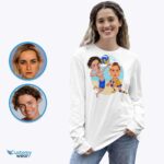 Alakítsa át fényképét egyedi röplabda pólóvá – Egyedi röplabdaajándékok – Egyedi ruhák – Felnőtt ingek