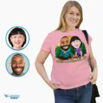 Niestandardowe koszulki piknikowe-pasujące koszulki kempingowe dla par-Customywear-koszule dla dorosłych