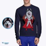 Custom Boss Dog Shirt - Personligt kæledyrsportræt T-shirt-Customywear-Voksenskjorter