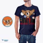 Custom Boss Dog Tee - Personalized Pet Portrait Shirt-Customywear-Adult shirts