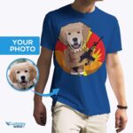 Brugerdefineret gangster-hundet-shirt - personlig kæledyrsportrætskjorte-skræddersyet tøj-voksenskjorter
