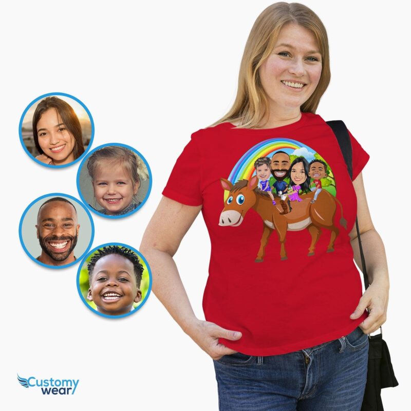 Custom donkey family shirt, llama shirt, Animal gifts, Hunting shirt for family member CustomyWear animal_shirt, Custom_family_shirt, funny_shirt, Hunting_shirt, llama_shirt, nature_shirt, Personaliz