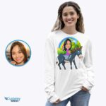 Personalized Donkey T-Shirt - Custom Photo Tee for Animal Lovers-Customywear-Adult shirts
