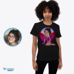 Kaos Potret Malaikat yang Dipersonalisasi - Ubah Foto Anda menjadi Karya Kustom-Pakaian Khusus-Kemeja Dewasa