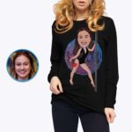 T-shirt personalizzata per pole dance sexy - Trasforma la tua foto in magliette da ballo personalizzate per adulti