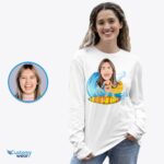 Personalized Surfing Adventure T-Shirt - Transform Your Photo into Custom Wave Rider Tee-Customywear-Adult shirts