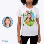 Gepersonaliseerd tennisspeler-T-shirt - Transformeer uw foto in aangepaste tennis-T-shirts voor volwassenen
