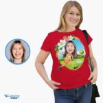 Personalized Tennis Player T-Shirt - Transform Your Photo into Custom Tennis Tee-Customywear-Adult shirts