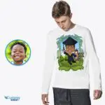 Transform Your Photo into a Custom Graduation Tee – Kindergarten Memories-Customywear-Boys