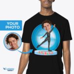 Персонализирана тениска за балетна танцьорка | Персонализирана снимка към тениска за танцово изкуство-Customywear-ризи за възрастни