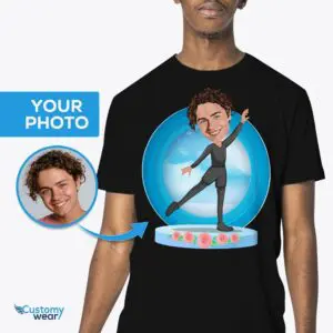Spersonalizowana koszulka tancerki baletowej | Niestandardowa koszulka ze zdjęciem do tańca artystycznego Koszule dla dorosłych www.customywear.com