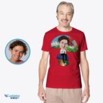 Mukautettu Mushroom Fantasy -muokattu T-paita - Muokkaa valokuva-muokattuja vaatteita - aikuisten paitoja