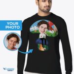 Személyre szabott Mushroom Fantasy egyedi póló – Alakítsa át fényképes-egyedi viselet-felnőtt ingeit