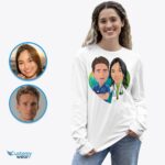 👩‍⚕️ Custom Nurse Couples Shirts - Personalized Nursing School Gift-Customywear-Adult shirts