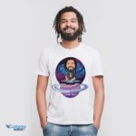 🎧 Henkilökohtainen DJ-karikatyyri T-paita | Räätälöidyt Music Lover T-paidat-Customywear-Aikuisten paidat