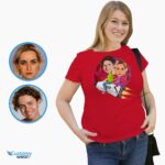 Take Off Together - Personalized Rocket Ride Couples Shirt - Sci-Fi Matching Tee-Customywear-Adult сорочки