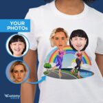 🏃‍♀️ Personalized Running Shirt for Sisters | Custom Jogging Gift-Customywear-custom arts - running and jogging