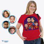 Transform Your Family into Superheroes | Custom Superhero Family Tee Set-Customywear-Adult shirts