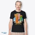 Henkilökohtainen surffaus-T-paita - Muuta valokuvasi mukautetuksi Surf Rider T-paidiksi