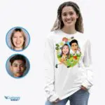 Custom Tennis Couples Shirt | Matching Tennis Gift for Her-Customywear-Adult shirts