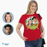 Custom Tennis Couples Shirt | Matching Tennis Gift for Her-Customywear-Adult shirts