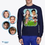Custom Tennis Family Shirt | Personalized Tennis Gift for Family-Customywear-Adult shirts