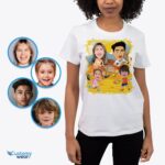 Kaos Keluarga Tenis Custom | Hadiah Pribadi untuk Keluarga Pencinta Olahraga-Pakaian Khusus-Kemeja Dewasa