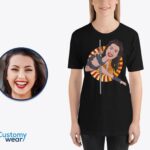 Personalized Pole Dance T-Shirt | Custom Photo Tee for Her | Sexy Girl Dance Designer Shirt-Customywear-Adult shirts