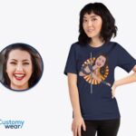 Personalized Pole Dance T-Shirt | Custom Photo Tee for Her | Sexy Girl Dance Designer Shirt-Customywear-Adult shirts