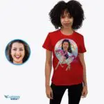 Personalized Unicorn Shirt | Custom Fantasy Women's Tee | Girlfriend Gift-Customywear-Adult shirts