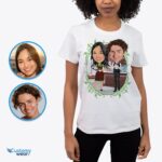 Custom Waiter Couples Shirt | Bartender Gifts | Personalized Barista Tee-Customywear-Adult shirts