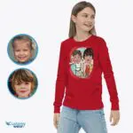 Custom Waiter Siblings Shirt | Personalized Bartender Gift for Kids-Customywear-Siblings