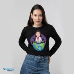 Женская футболка DJ Sun на заказ | Персонализированная футболка для любителей музыки, одежда на заказ, рубашки для взрослых