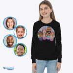 Chemise familiale de Pâques personnalisée | Chemises personnalisées Big Sister et Little Sister Tee-Customywear-Family pour enfants